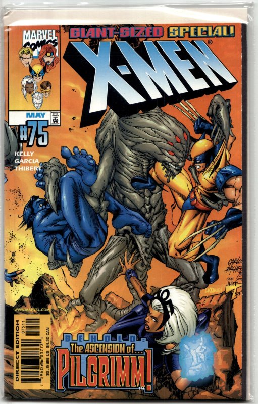X-Men #75 (Marvel Comics, 1998), raw, ungraded comic book — front cover