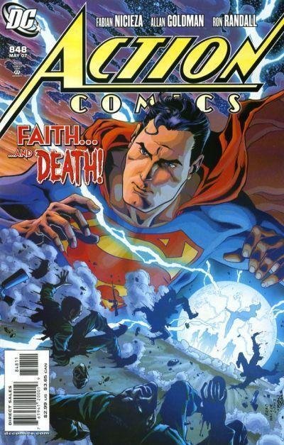 Action Comics #848 (DC Comics), raw comic book in NM condition — front cover