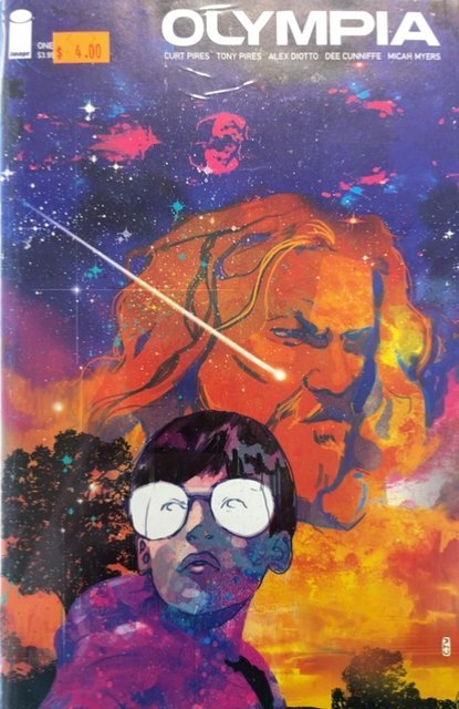 Olympia #1 (2019), raw, ungraded comic book — front cover