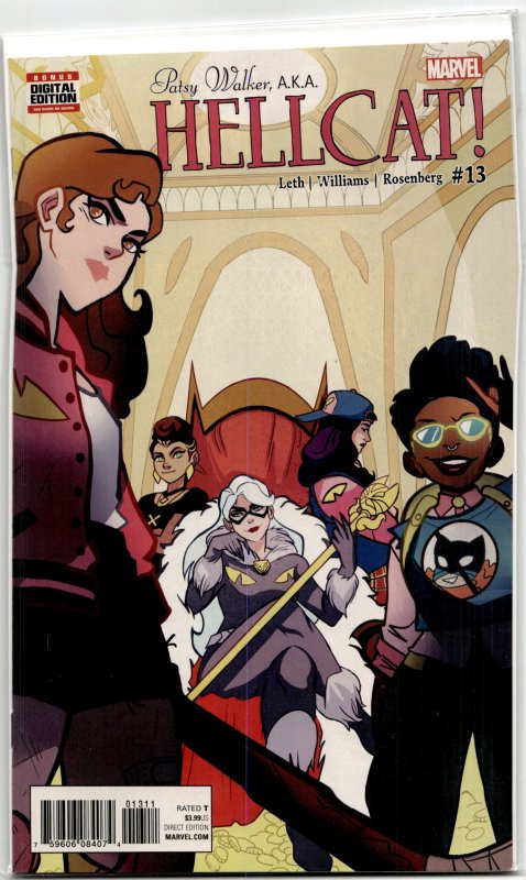 Patsy Walker, A.K.A. Hellcat! #13 (2017), raw, ungraded comic book — front cover