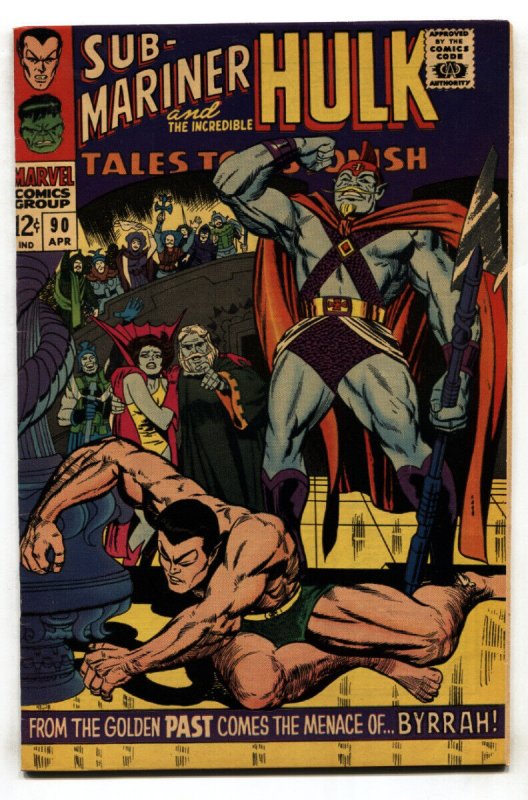 Tales to Astonish #90 (Marvel Comics, 1967), raw comic book in VF condition — front cover