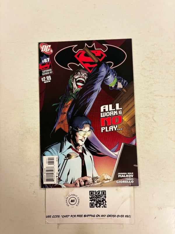 Superman Batman #87 (DC Comics), raw comic book in NM condition — front cover