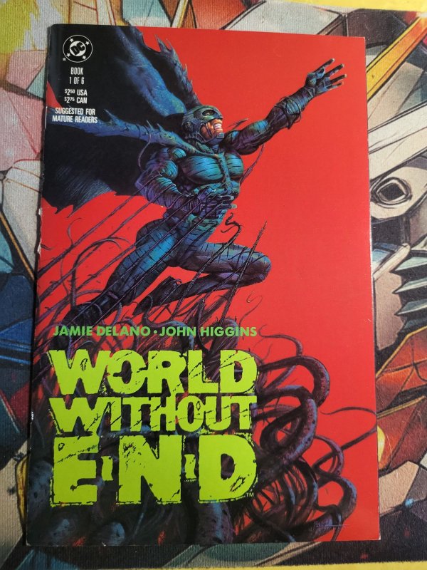 World Without End #1 (1990), raw, ungraded comic book — front cover