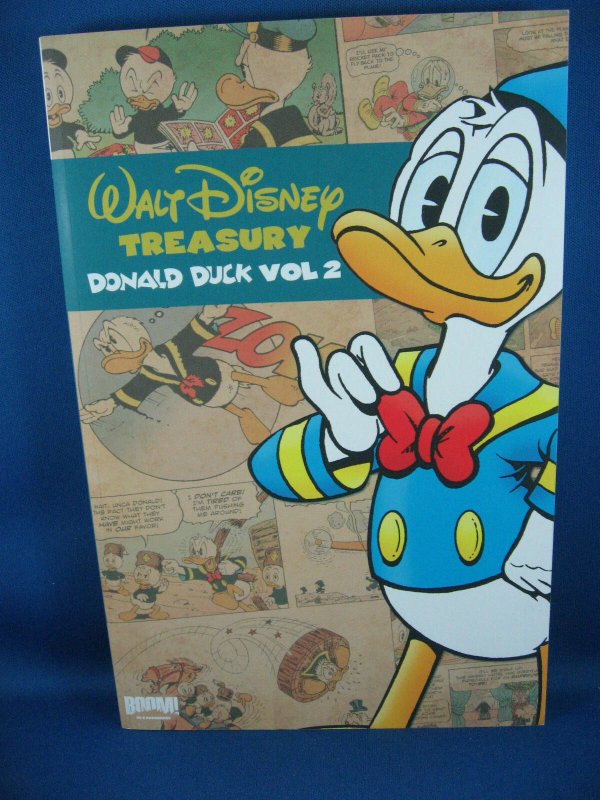 Walt Disney Treasury Donald Duck Vol 1 and 2 Don Rosa Uncle Scrooge First Prints, raw, ungraded comic book — front cover