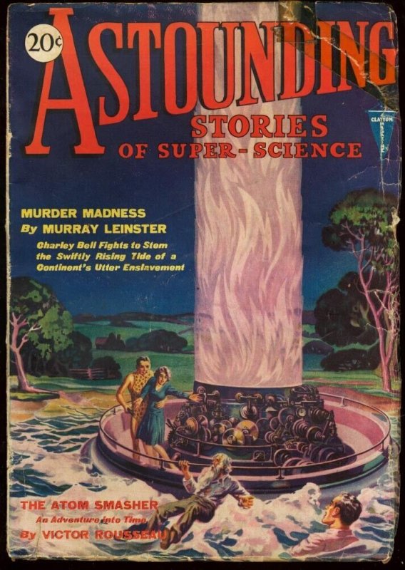 Pulp: Astounding Stories 1930 May-V.1 #5 (Clayton Magazines, 1930), raw, ungraded comic book — front cover