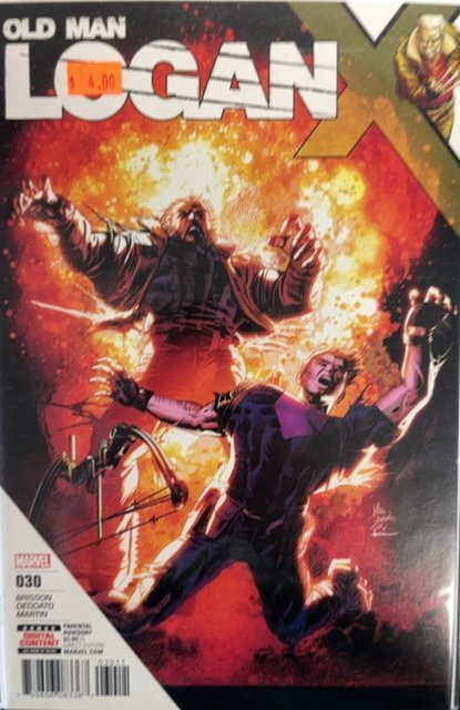 Old Man Logan #30 (Marvel Comics, 2018), raw, ungraded comic book — front cover