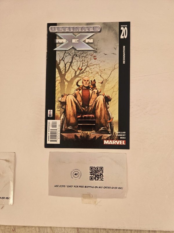 Ultimate X-Men #20 (Marvel Comics), raw comic book in NM condition — front cover