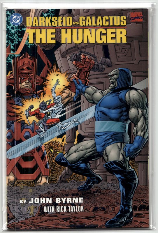 Darkseid vs. Galactus: The Hunger (1995) New Gods (DC Comics, 1995), raw, ungraded comic book — front cover