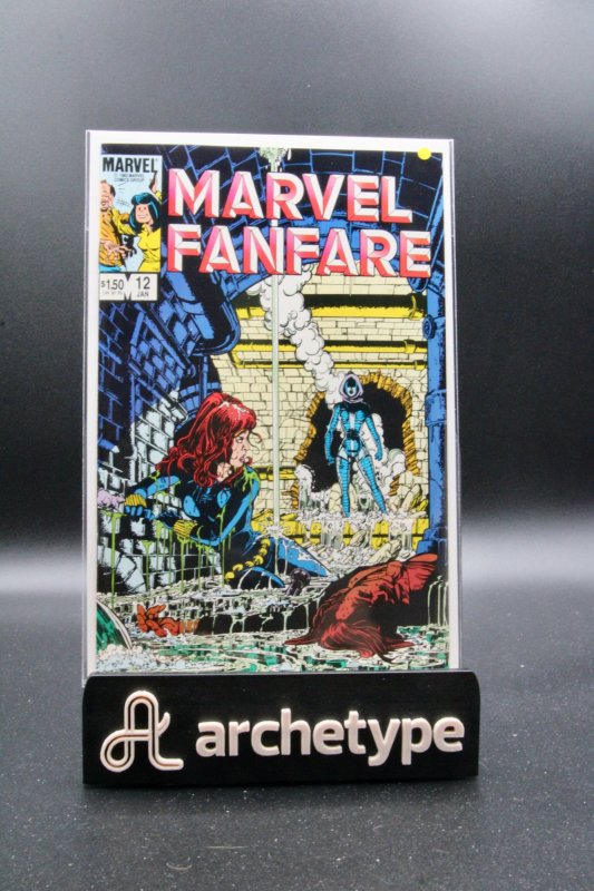 Marvel Fanfare #12 (Marvel Comics, 1984), raw, ungraded comic book — front cover