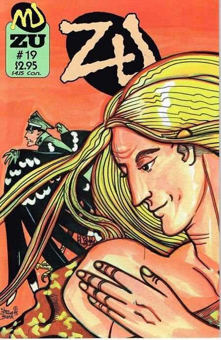 ZU #19, raw, ungraded comic book — front cover