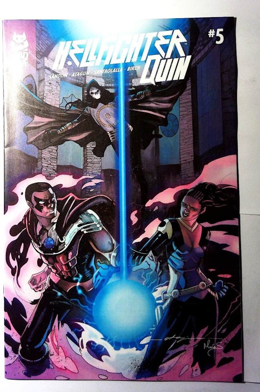 Hellfighter Quin #5 (2020), raw, ungraded comic book — front cover