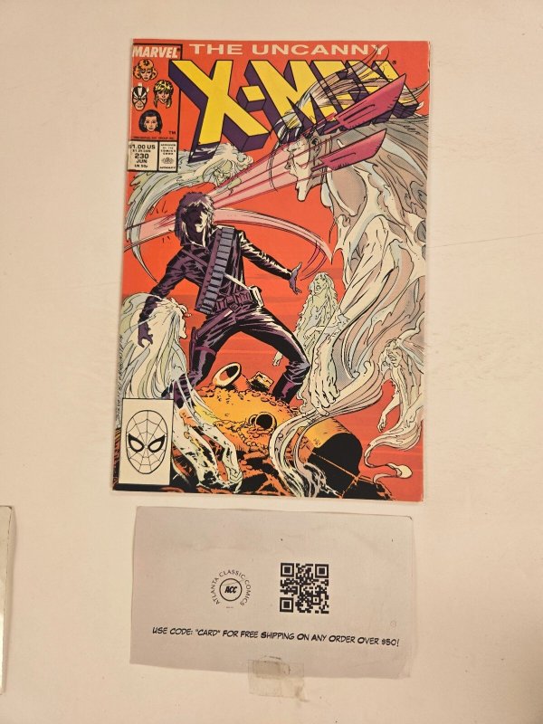 Uncanny X-Men #230 (Marvel Comics, 1988), raw comic book in NM condition — front cover
