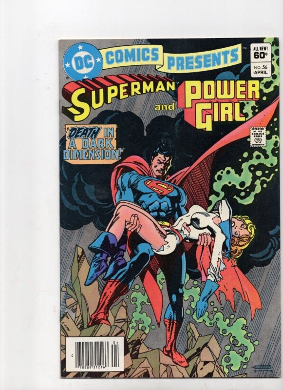 Presents #56 (DC Comics, 1983), raw comic book in VF 8.0 condition — front cover