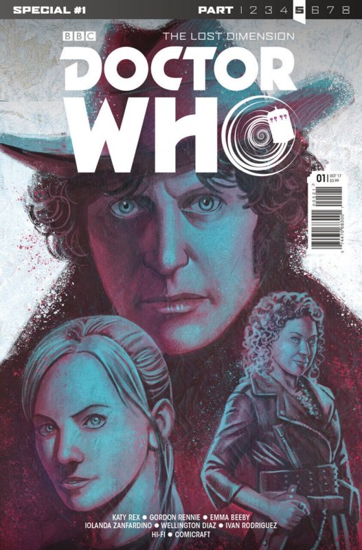 Doctor Who Special #1 (Titan Comics, 2017), raw comic book in VF+ condition — front cover