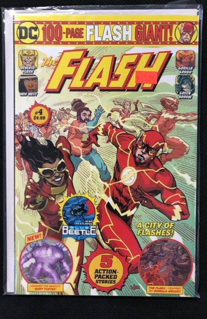 The Flash 100-Page Giant #4 (2020), raw, ungraded comic book — front cover
