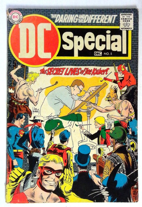 D.C. Special #5 (DC Comics, 1969), raw comic book in VG condition — front cover