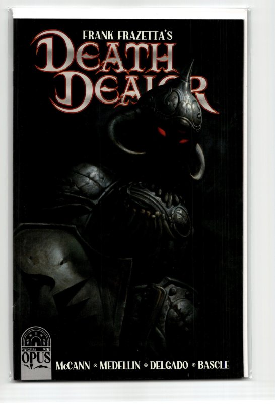 Frank Frazetta's Death Dealer #13 (Image Comics, 2023), raw, ungraded comic book — front cover