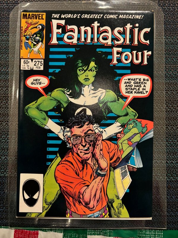 Fantastic Four #275 (Marvel Comics, 1985), raw, ungraded comic book — front cover