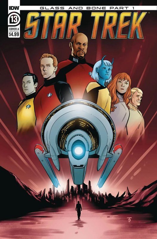 Star Trek #13 (IDW Publishing, 2022), raw comic book in NM condition — front cover