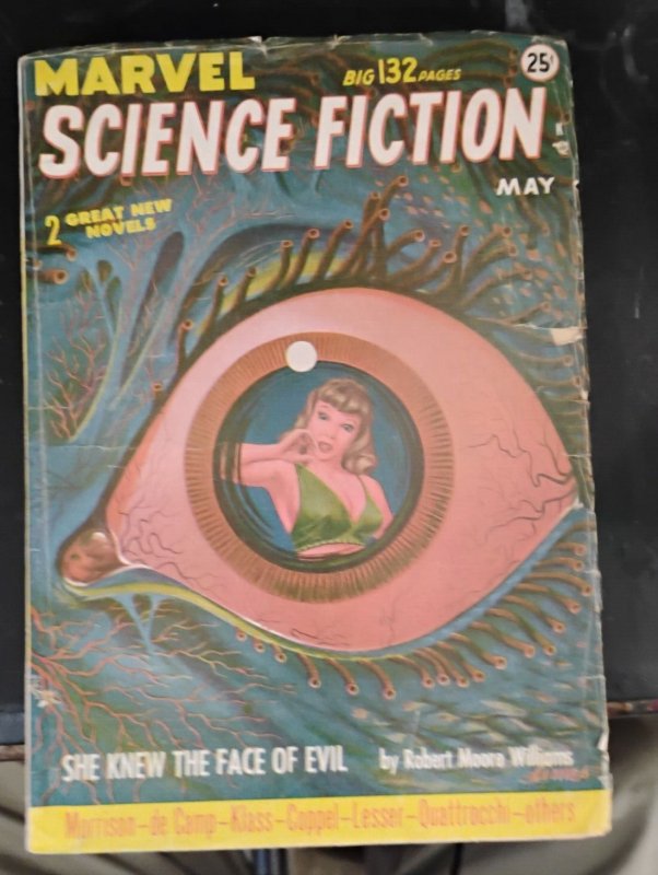 Marvel Science Fiction May 1952 Vol 3 #6 (Marvel Comics, 1952), raw, ungraded comic book — front cover