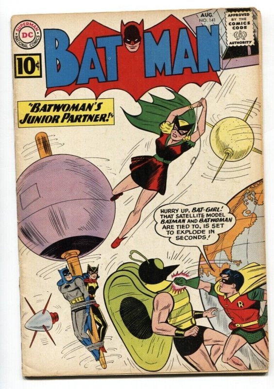 Batman #141 (DC Comics, 1961), raw, ungraded comic book — front cover