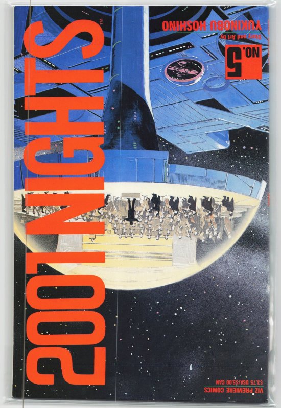 2001 Nights #5 (1990), raw, ungraded comic book — front cover