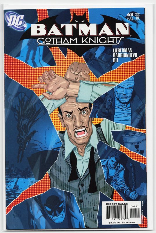 Batman: Gotham Knights #68 (DC Comics, 2005), raw, ungraded comic book — front cover