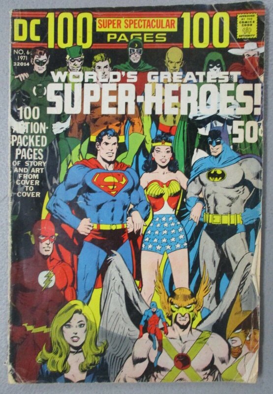 DC 100-Page Super Spectacular #6 (DC Comics), raw comic book in GD condition — front cover