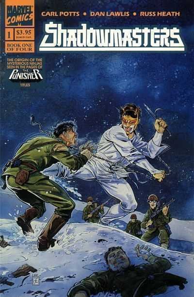 Shadowmasters (1989) #'s 1 2 3 4 Complete Vf/nm Set (1989), raw comic book in VF/NM condition — front cover