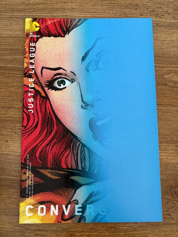 Justice League Convergence #1 (DC Comics), raw comic book in NM condition — front cover