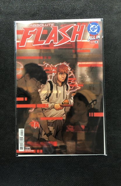 Absolute Flash #4 (2025), raw, ungraded comic book — front cover