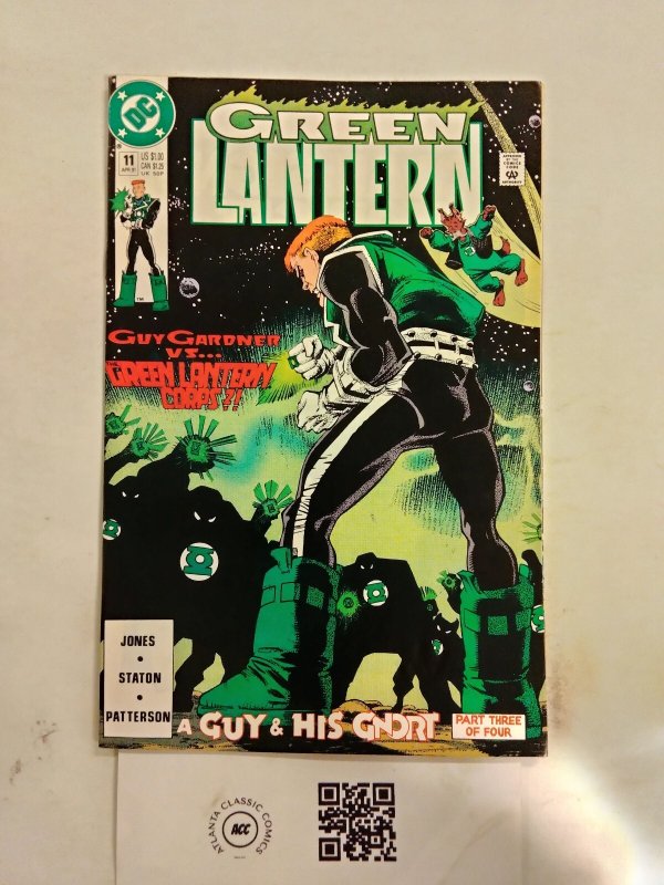Green Lantern #11 (DC Comics), raw comic book in NM condition — front cover