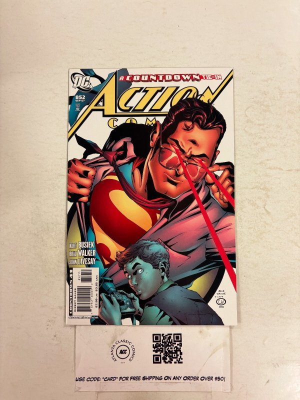 Action Comics #852 (DC Comics), raw comic book in NM condition — front cover