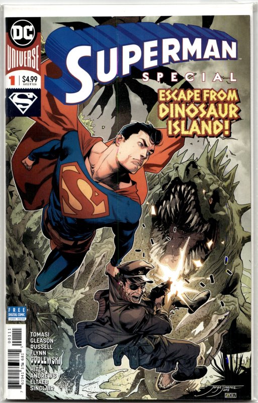 Superman Special (2018) Superman (2018), raw, ungraded comic book — front cover