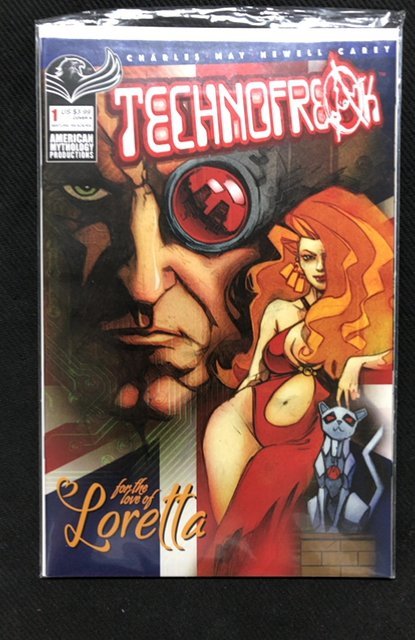 TechnoFreak #1 (2021), raw, ungraded comic book — front cover
