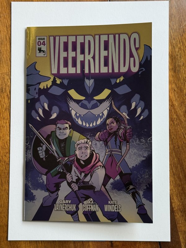 VeeFriends #4 (2025), raw comic book in NM- 9.2 condition — front cover