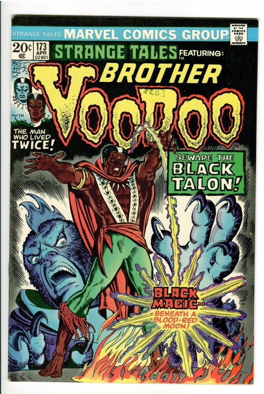 Strange Tales #173 (Marvel Comics), raw comic book in VF+ 8.5 condition — front cover