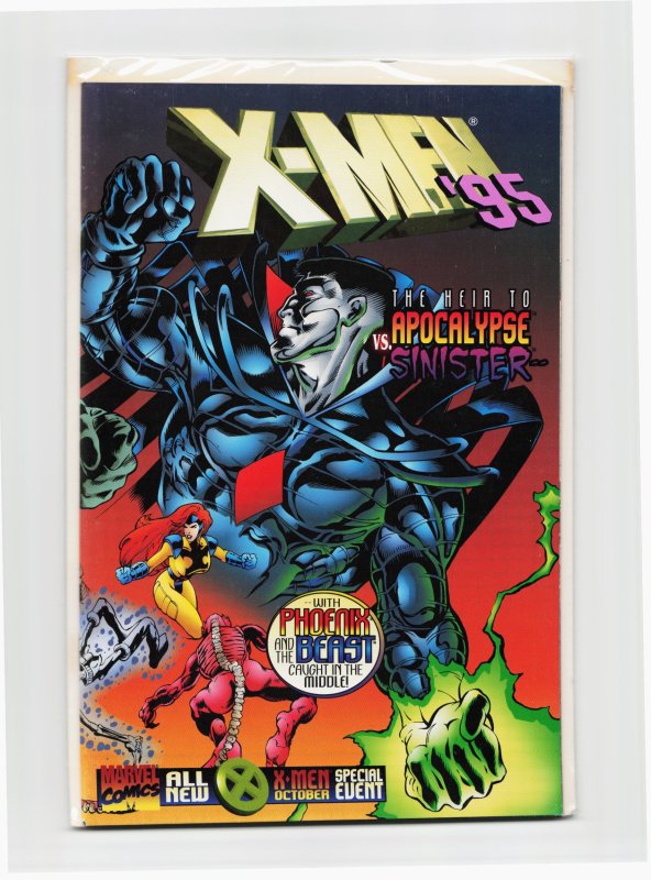 X-Men #95 (Marvel Comics, 1995), raw, ungraded comic book — front cover