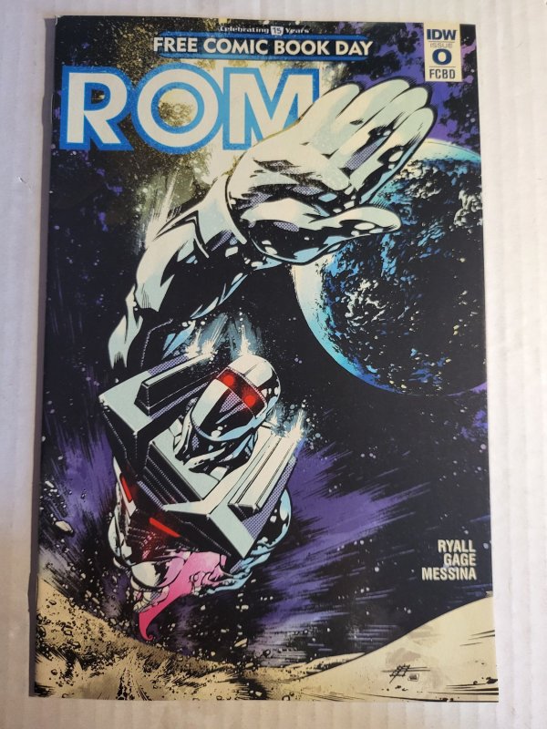 ROM #0 (2016), raw, ungraded comic book — front cover