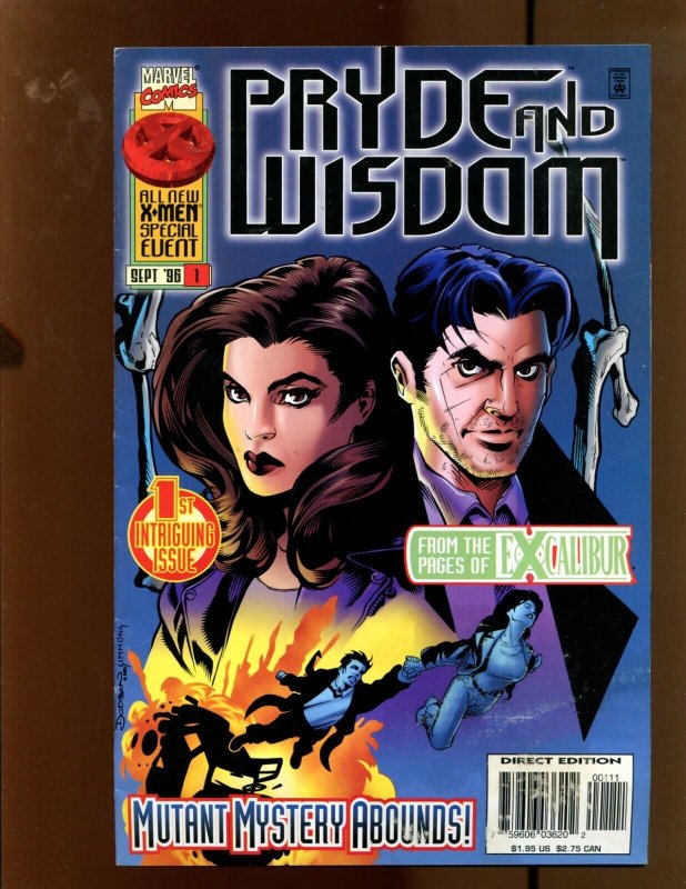 Pryde & Wisdom #1 (1996), raw comic book in 8.0 condition — front cover