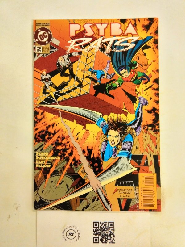 Psyba Rats #2 (DC Comics), raw comic book in NM condition — front cover