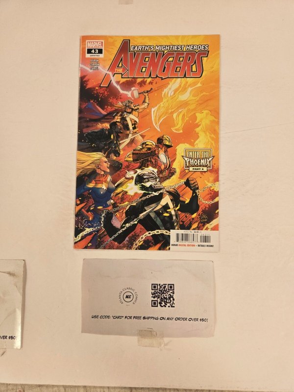 Avengers #43 (Marvel Comics), raw comic book in NM condition — front cover