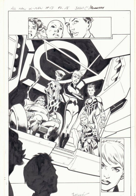 All-New X-Men #13 (Marvel Comics, 2016), raw, ungraded comic book — front cover