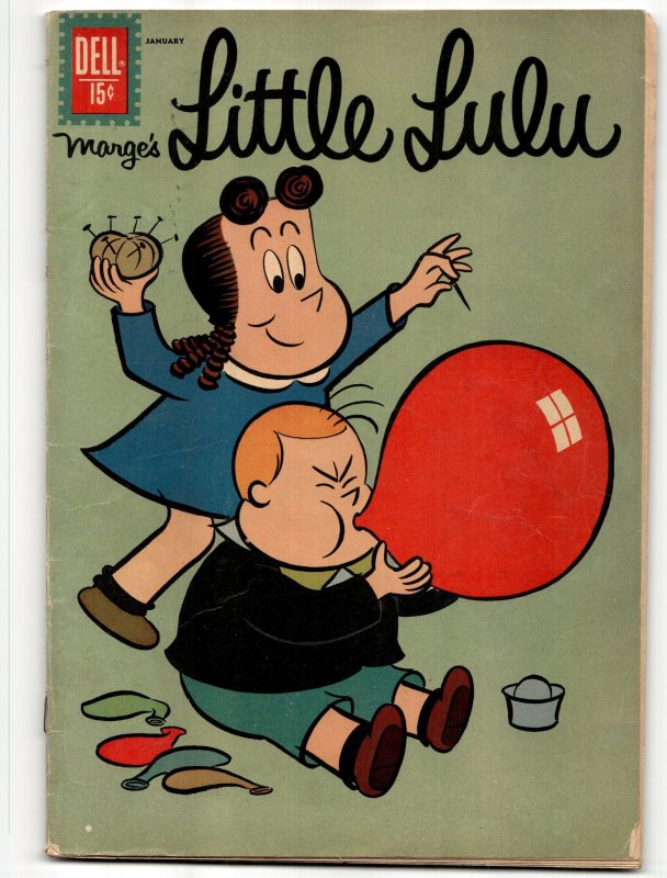 Marge's Little Lulu #161 (1962), raw, ungraded comic book — front cover