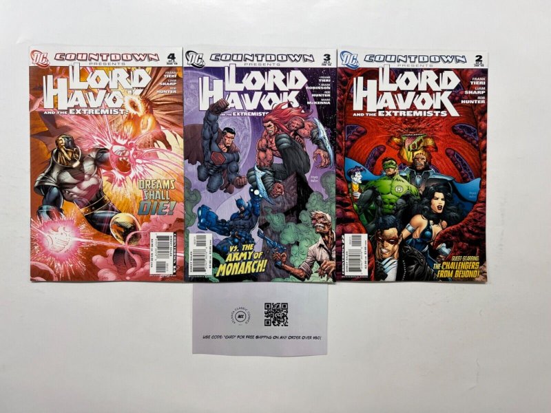 3 Lord Havok DC Comic Books #2, raw, ungraded comic book — front cover