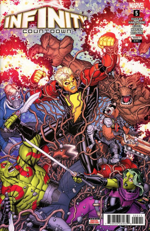 Infinity Countdown #5 (Marvel Comics, 2018), raw comic book in VF/NM condition — front cover