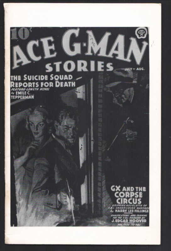 Ace G-Man Stories 1982-Reprint of " Suicide Squad Reports for Death" by Emile... (1982), raw, ungraded comic book — front cover