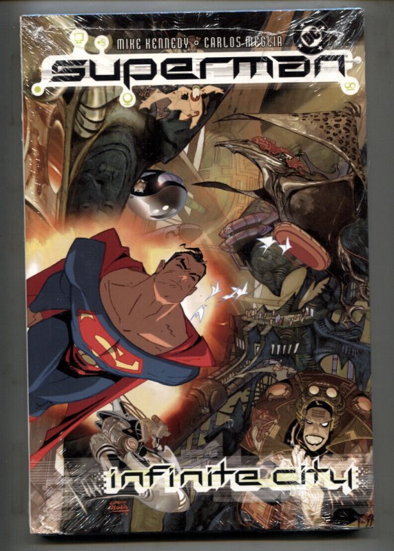 Superman: Infinite City DC Hardcover Mike Kennedy Carlos Meglia (DC Comics), raw, ungraded comic book — front cover