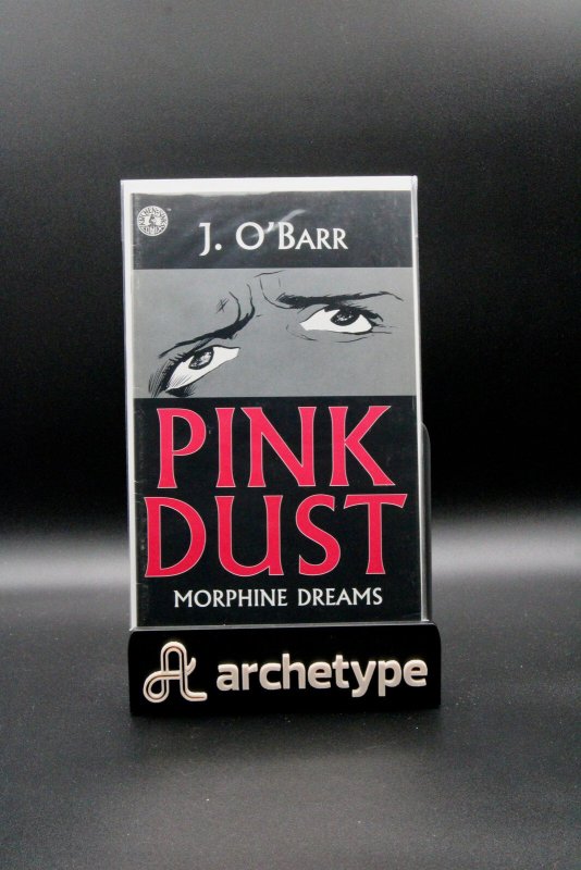 Pink Dust Morphine Dreams – Caliber (1998) 9.4 NM J O'Barr Comic Book (1998), raw comic book in NM 9.4 condition — front cover