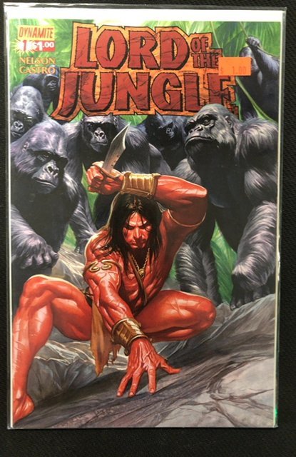 Lord of the Jungle #1 (2011), raw, ungraded comic book — front cover